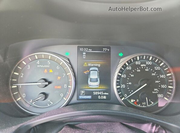 JN1EV7AP5KM540132 2019 INFINITI Q50 Белый Вид щитка приборов