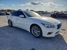 2019 Infiniti Q50 3.0t Luxe Белый vin: JN1EV7AP5KM540132
