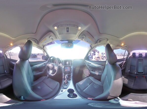 JN1EV7AP5KM540132 2019 INFINITI Q50 Белый Панорамный вид салона 360°