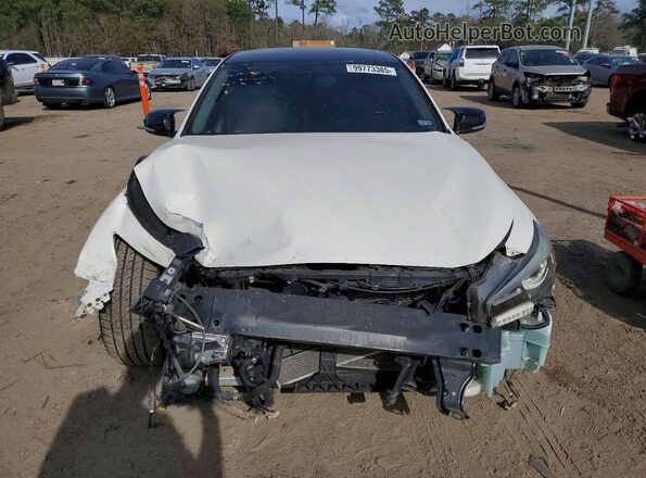 JN1EV7AP5LM205356 2020 INFINITI Q50 White Widok z przodu