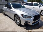 2019 Infiniti Q50 3.0t Luxe Серебряный vin: JN1EV7AP6KM517975