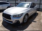 2019 Infiniti Q50 3.0t Luxe Серебряный vin: JN1EV7AP6KM517975