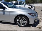 2019 Infiniti Q50 3.0t Luxe Серебряный vin: JN1EV7AP6KM517975