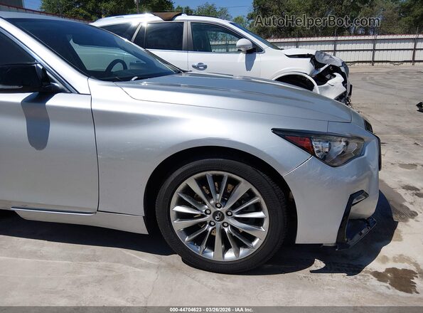 JN1EV7AP6KM517975 2019 INFINITI Q50 Серебряный 