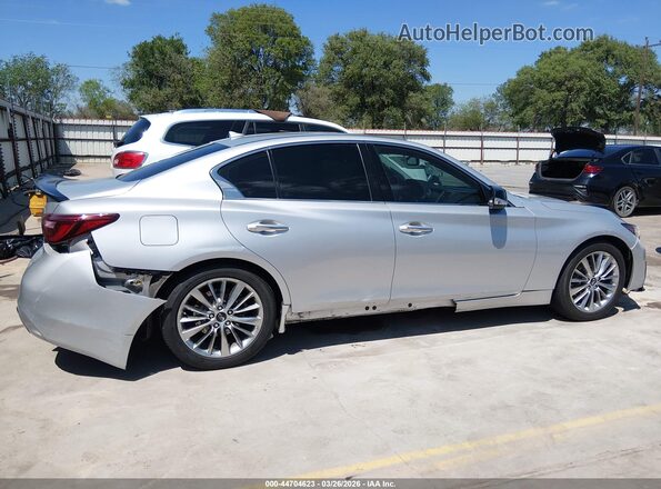 JN1EV7AP6KM517975 2019 INFINITI Q50 Серебряный 