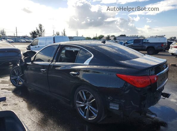 JN1EV7AP7HM731835 2017 INFINITI Q50 Black Tył lewy