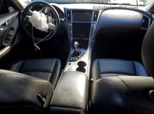 JN1EV7AP7HM731835 2017 INFINITI Q50 Black Widok deski rozdzielczej