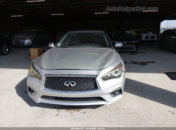 JN1EV7AP7LM200773 2020 INFINITI Q50 Silver Սարքավորումների վահանակի տեսք