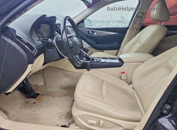 JN1EV7AP8HM739636 2017 INFINITI Q50 Black Vista interior delantera
