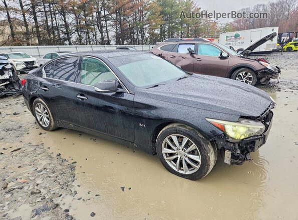 JN1EV7AP8HM739636 2017 INFINITI Q50 Black Delantero derecho