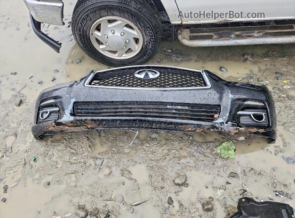 JN1EV7AP8HM739636 2017 INFINITI Q50 Black Vista del compartimento del motor