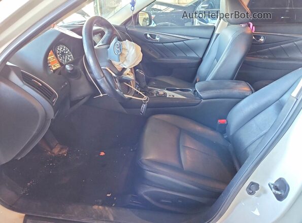 JN1EV7AP8MM701138 2021 INFINITI Q50 Белый Вид салона спереди