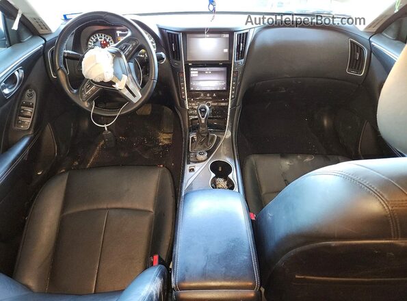 JN1EV7AP8MM701138 2021 INFINITI Q50 Белый Вид панели приборов