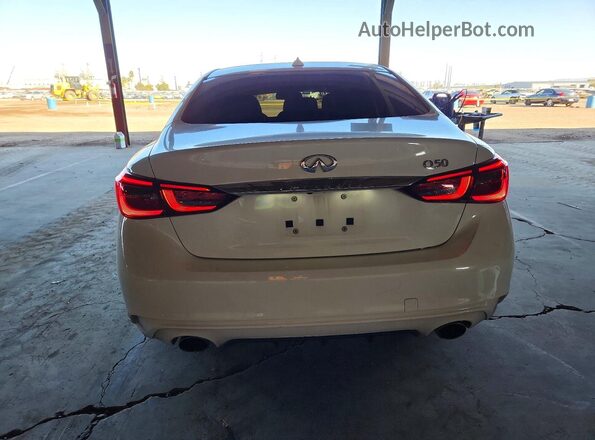 JN1EV7AP8MM701138 2021 INFINITI Q50 Белый Вид сзади
