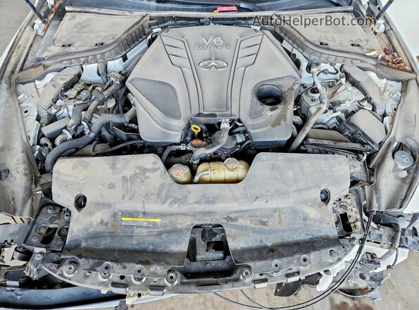 JN1EV7AP8MM701138 2021 INFINITI Q50 Белый Вид задней части салона