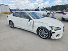 2019 Infiniti Q50 3.0t Luxe Белый vin: JN1EV7AP9KM510213