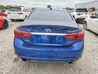 2019 Infiniti Q50 3.0t Luxe Синий vin: JN1EV7AR0KM553968