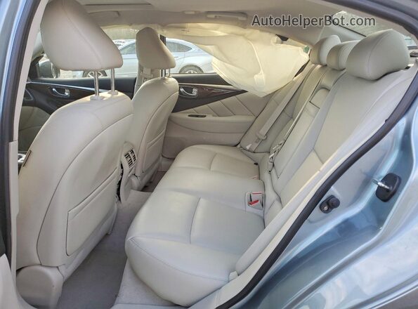 JN1EV7AR1JM445955 2018 INFINITI Q50 Blue Widok tylnych siedzeń
