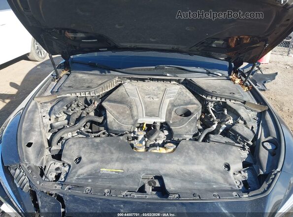JN1EV7AR2JM432745 2018 INFINITI Q50 Черный Вид сзади