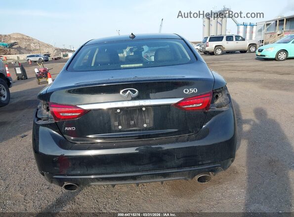 JN1EV7AR4KM594345 2019 INFINITI Q50 Black 