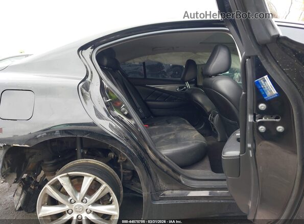 JN1EV7ARXHM835964 2017 INFINITI Q50 Black Widok naklejki z numerem VIN