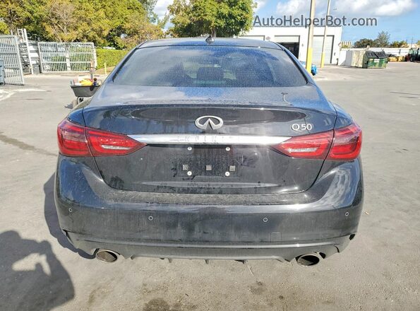 JN1EV7BP1RM600402 2024 INFINITI Q50 Black Vista trasera