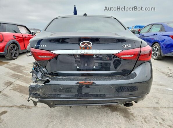 JN1EV7BP2MM705944 2021 INFINITI Q50 Черный Вид сзади