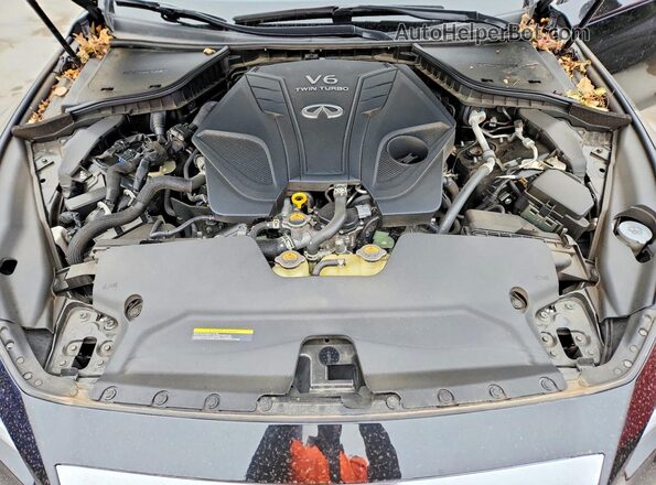 JN1EV7BP2MM705944 2021 INFINITI Q50 Черный Вид задней части салона