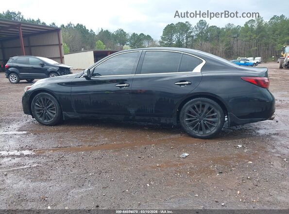 JN1EV7BP3MM701191 2021 INFINITI Q50 Black Widok wnętrza z tyłu