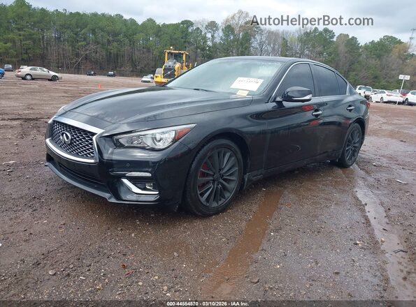JN1EV7BP3MM701191 2021 INFINITI Q50 Black Przód lewy