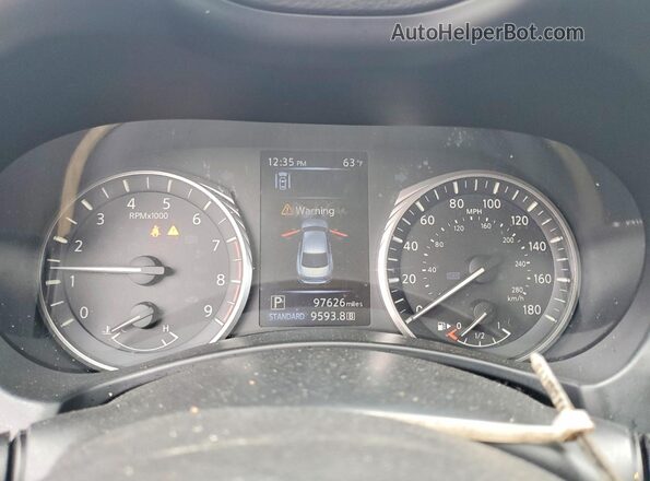 JN1EV7BP5MM703170 2021 INFINITI Q50 Черный Вид щитка приборов