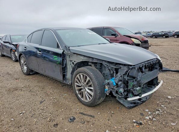 JN1EV7BP5MM703170 2021 INFINITI Q50 Черный Передняя правая четверть