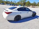 2021 Infiniti Q50 Luxe White vin: JN1EV7BP6MM700620