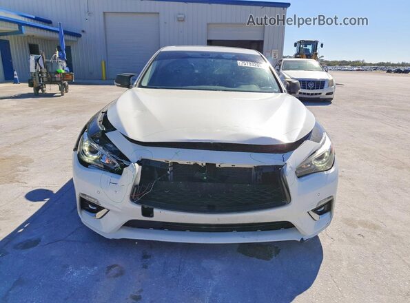 JN1EV7BP6MM700620 2021 INFINITI Q50 White Вид спереду