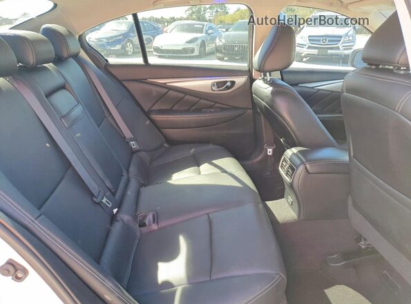 JN1EV7BP6MM700620 2021 INFINITI Q50 White Вид задніх сидінь