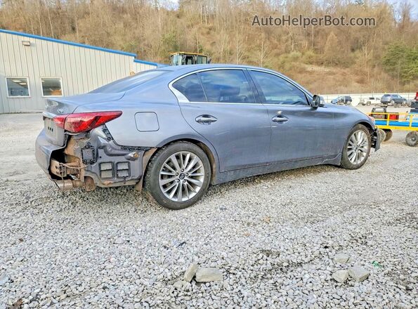 JN1EV7BP6MM703520 2021 INFINITI Q50 Gray Trasero derecho