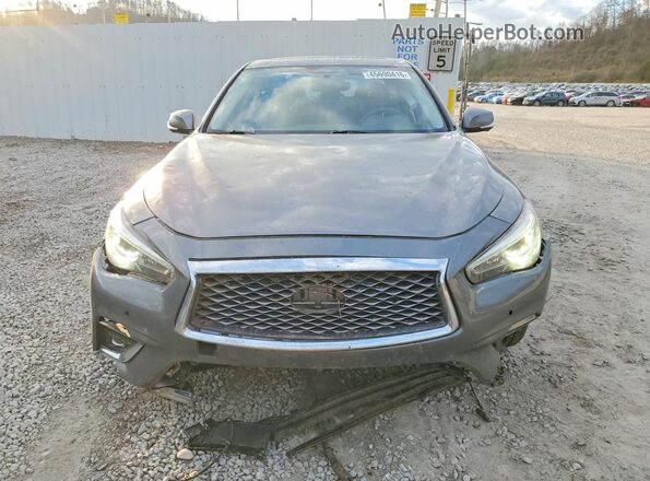 JN1EV7BP6MM703520 2021 INFINITI Q50 Gray Vista frontal
