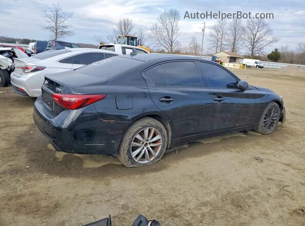 JN1EV7BR0MM755095 2021 INFINITI Q50 Черный Задняя правая четверть