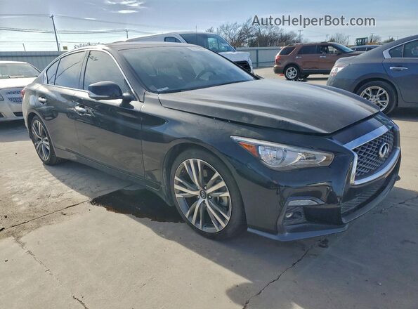 JN1EV7CP3MM706065 2021 INFINITI Q50 Black Delantero derecho