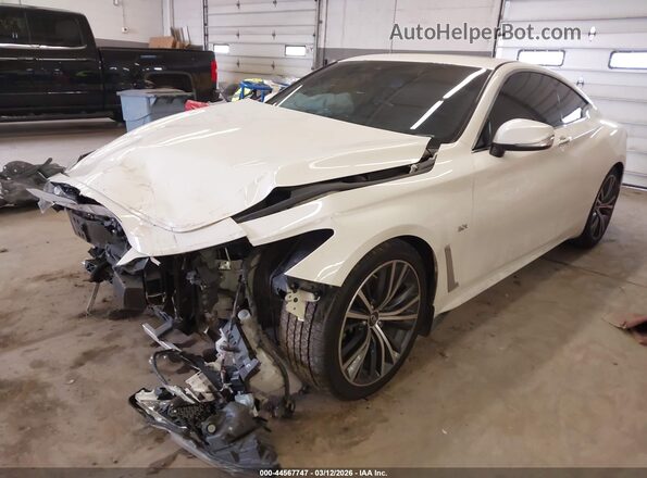JN1EV7EK2LM340146 2020 INFINITI Q60 White Przód lewy