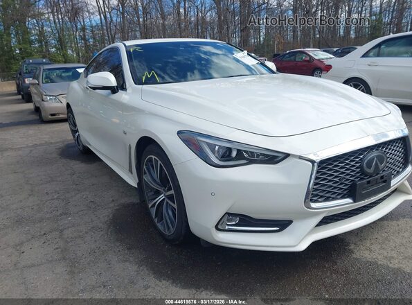 JN1EV7EL3LM380163 2020 INFINITI Q60 Белый Передняя правая четверть