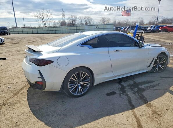 JN1EV7EL9JM392153 2018 INFINITI Q60 Белый Задняя правая четверть