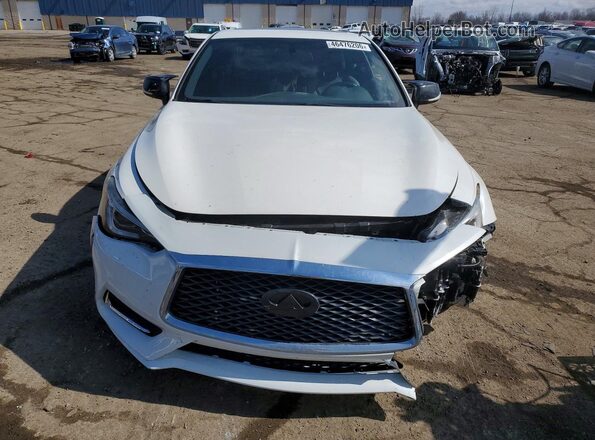 JN1EV7EL9JM392153 2018 INFINITI Q60 Белый Вид спереди