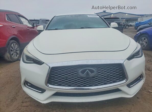 JN1EV7ELXHM553510 2017 INFINITI Q60 Белый Вид сзади