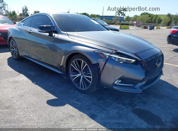 JN1EV7JK7MM410473 2021 INFINITI Q60 Серый Вид спереди