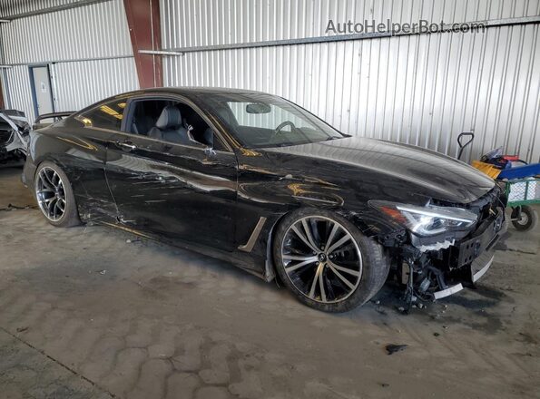 JN1EV7KK3MM410369 2021 INFINITI Q60 Черный Передняя правая четверть