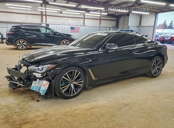 JN1EV7KL3MM470550 2021 INFINITI Q60 Черный Передняя левая четверть