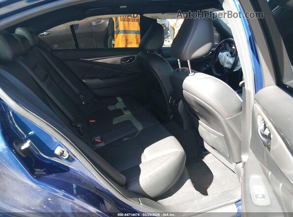JN1FV7AP2KM780100 2019 INFINITI Q50 Синий Вид наклейки с VIN-кодом