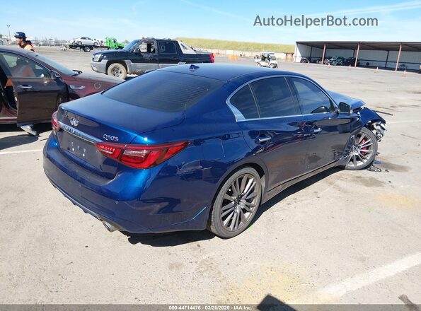 JN1FV7AP2KM780100 2019 INFINITI Q50 Синий Задняя правая четверть
