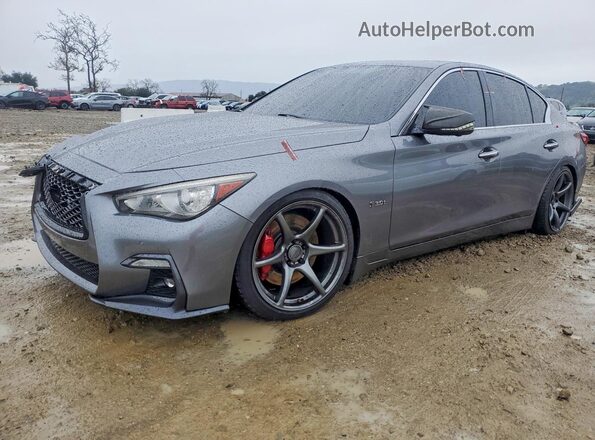 JN1FV7AR0KM800751 2019 INFINITI Q50 Gray Przód lewy